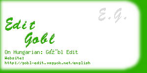 edit gobl business card